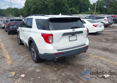 2021 Ford Explorer Xlt z USA, uszkodzony, nr VIN 1FMSK7DH3MGC48294